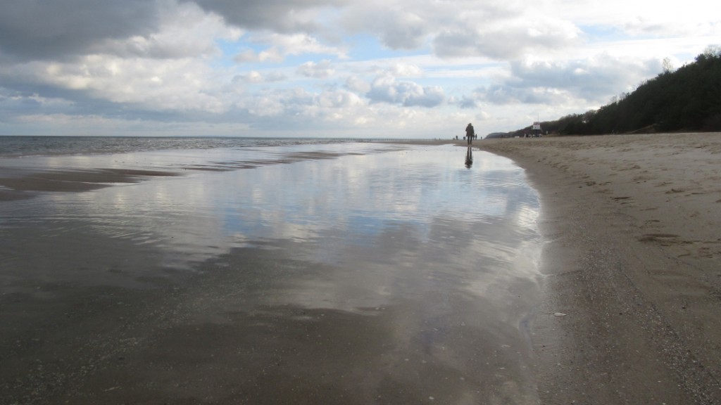 Besinnlichkeit am Strand von Ückeritz